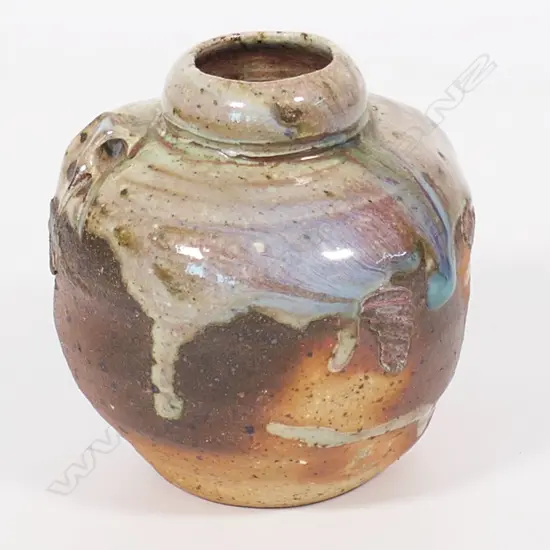 Mike O'Donnell chun glaze vase,