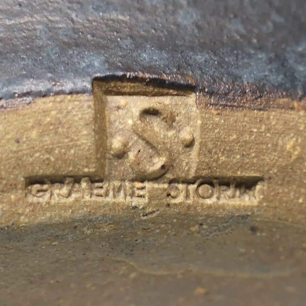 Graeme Storm stoneware vase, Image 1++