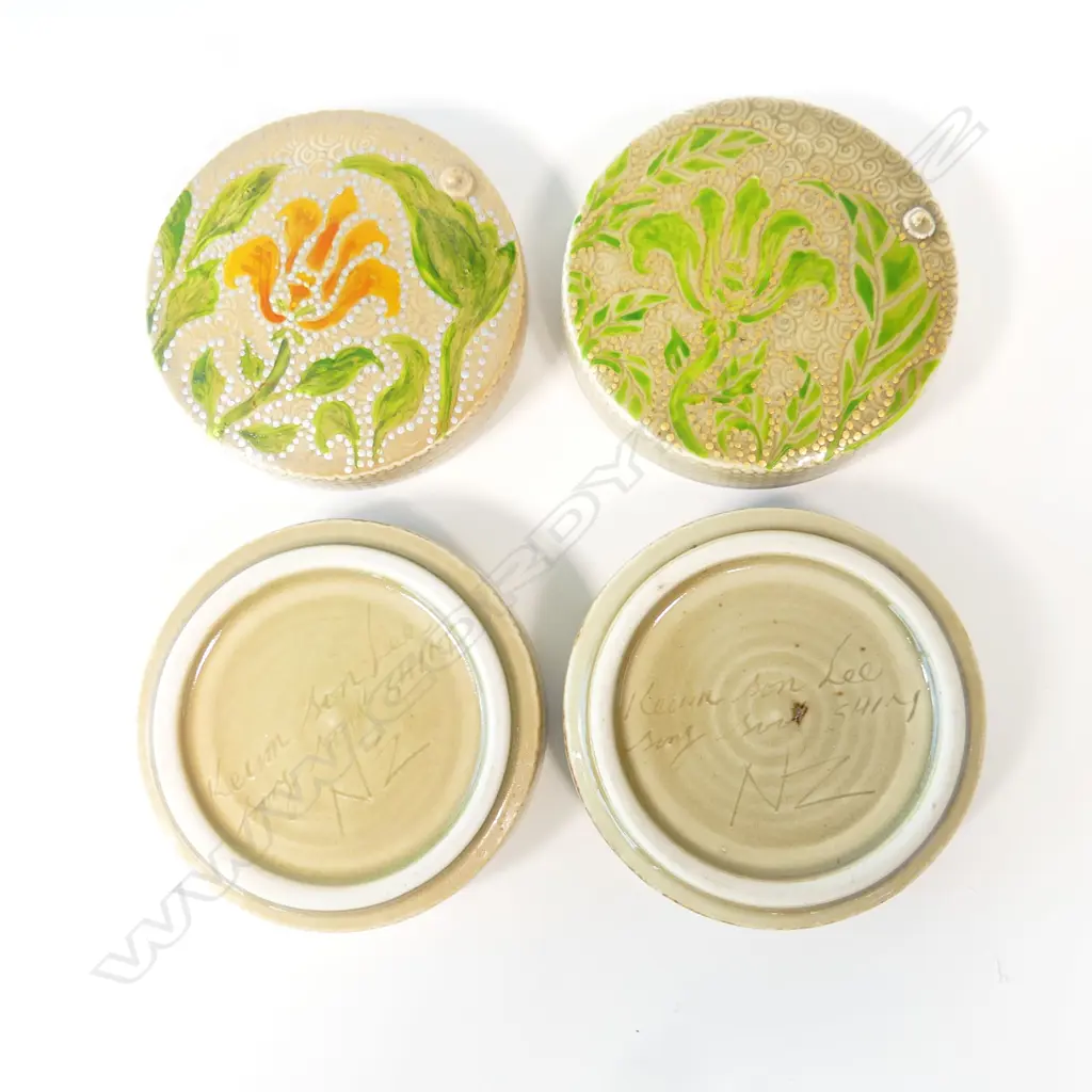 Keum Sun Lee/Sang Sool Shim two trinket boxes, Image 1++