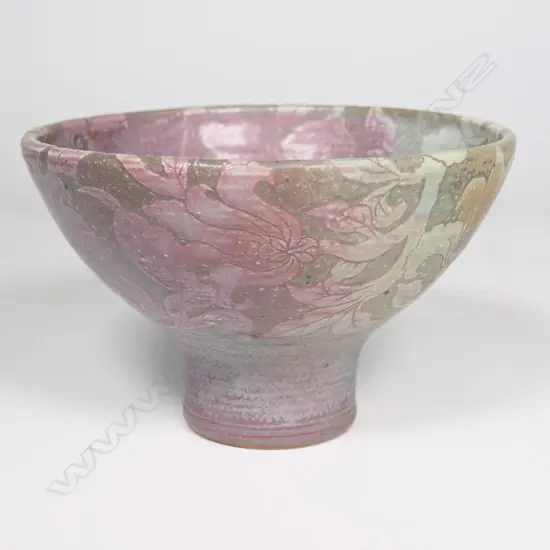 Keum Sun Lee/Sang Sool Shim footed bowl,