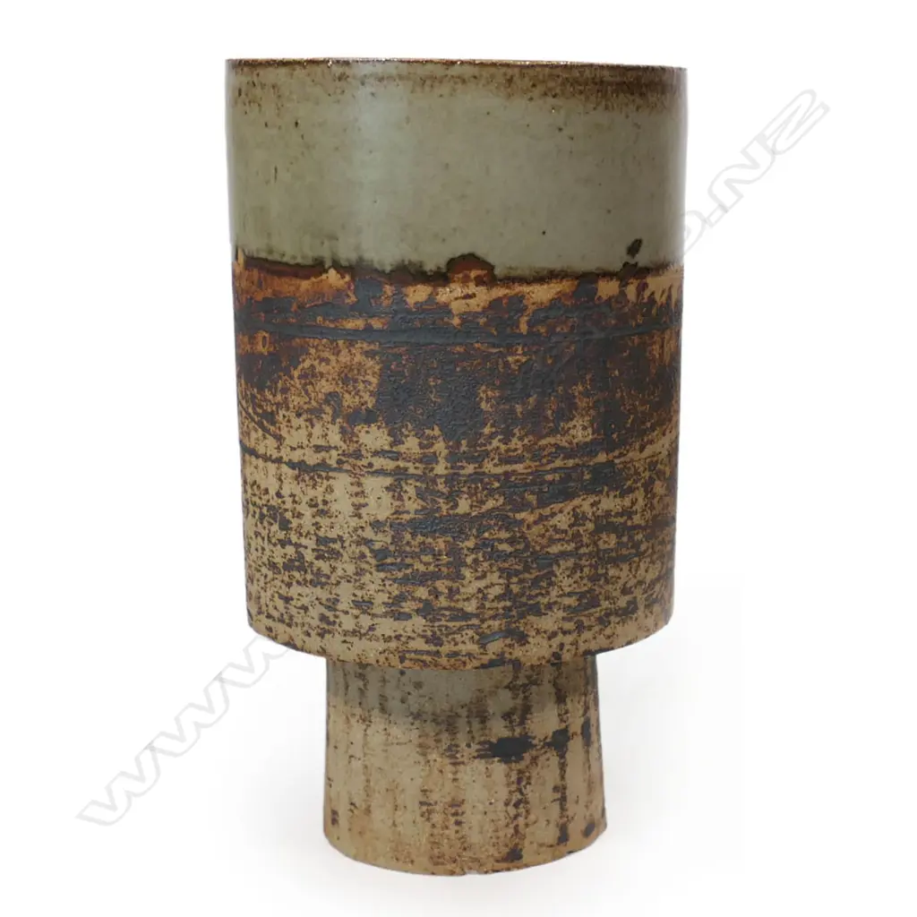 c.1970's modernist vase by KH, Image 1++