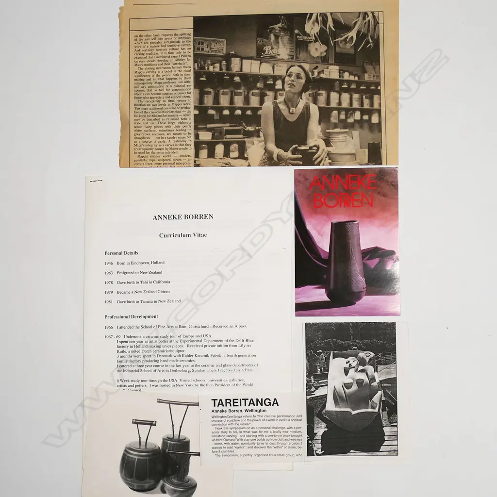 Anneke Borren nine tile artwork - comprising a group of five stylised chickens, brushed painted glaze. Image 1++