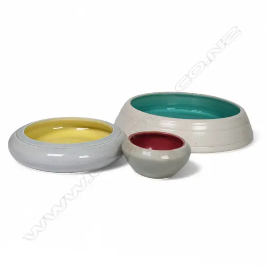 Three O.C. Stephens graduating bowls