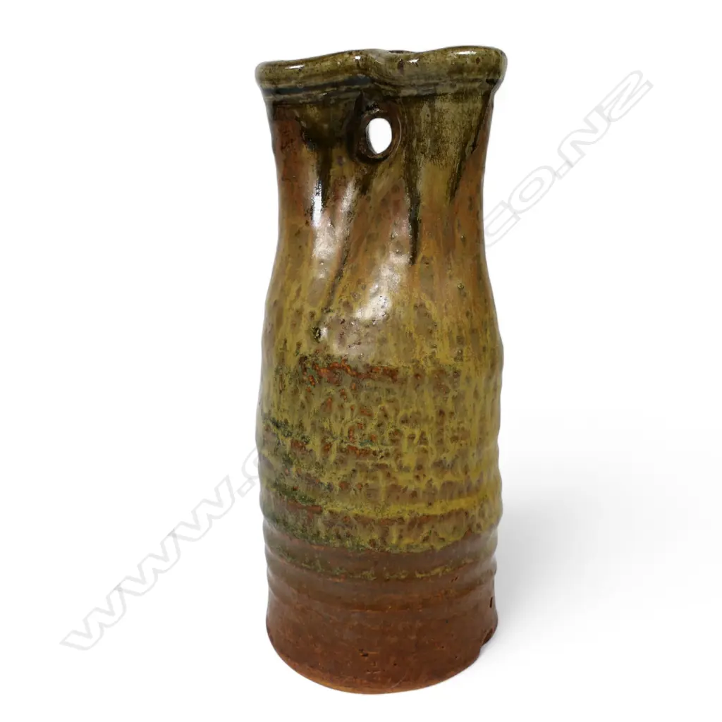 Len Castle double aperture stoneware vase, Image 1++