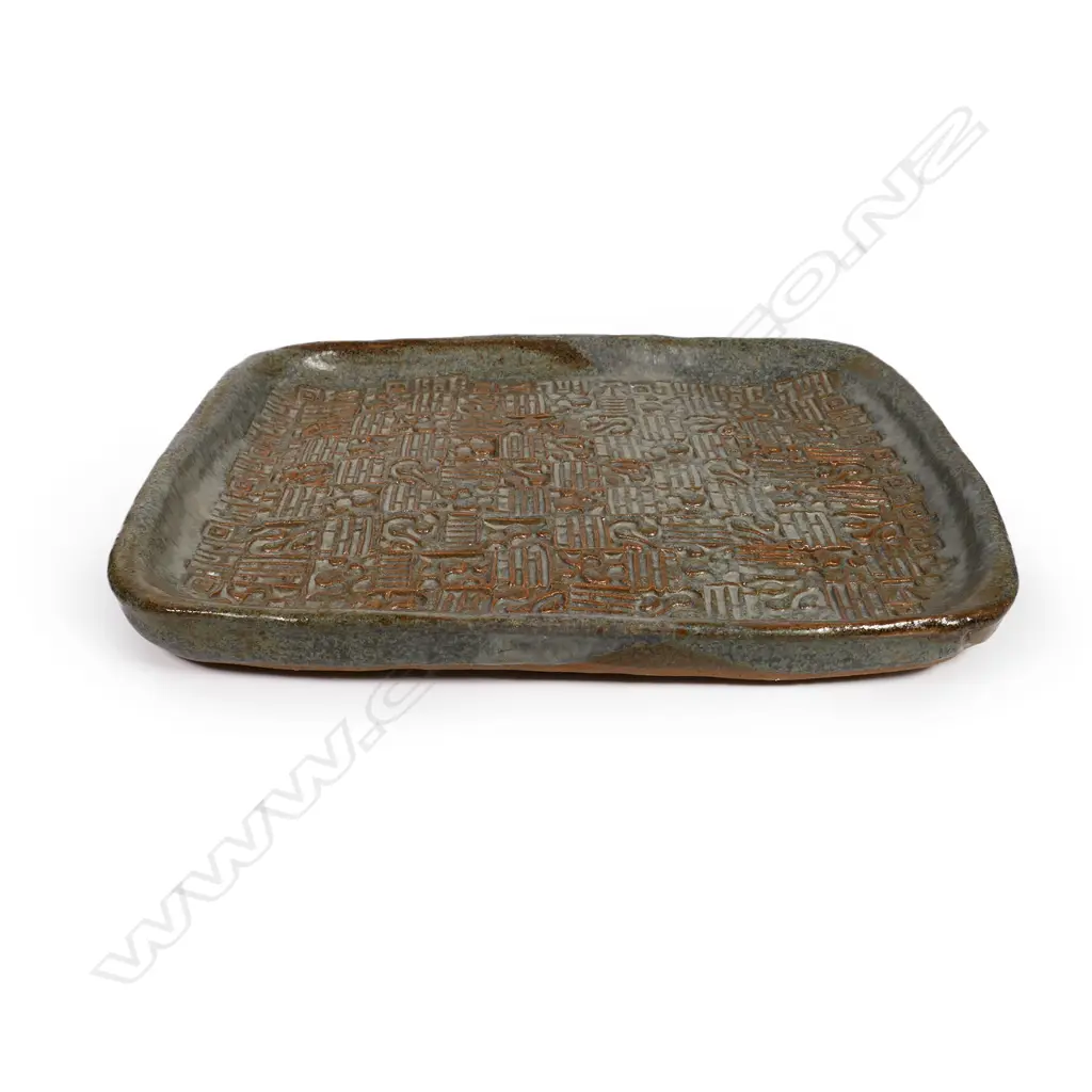 Potter unknown Theo Schoon impressed stamped dish Image 1++