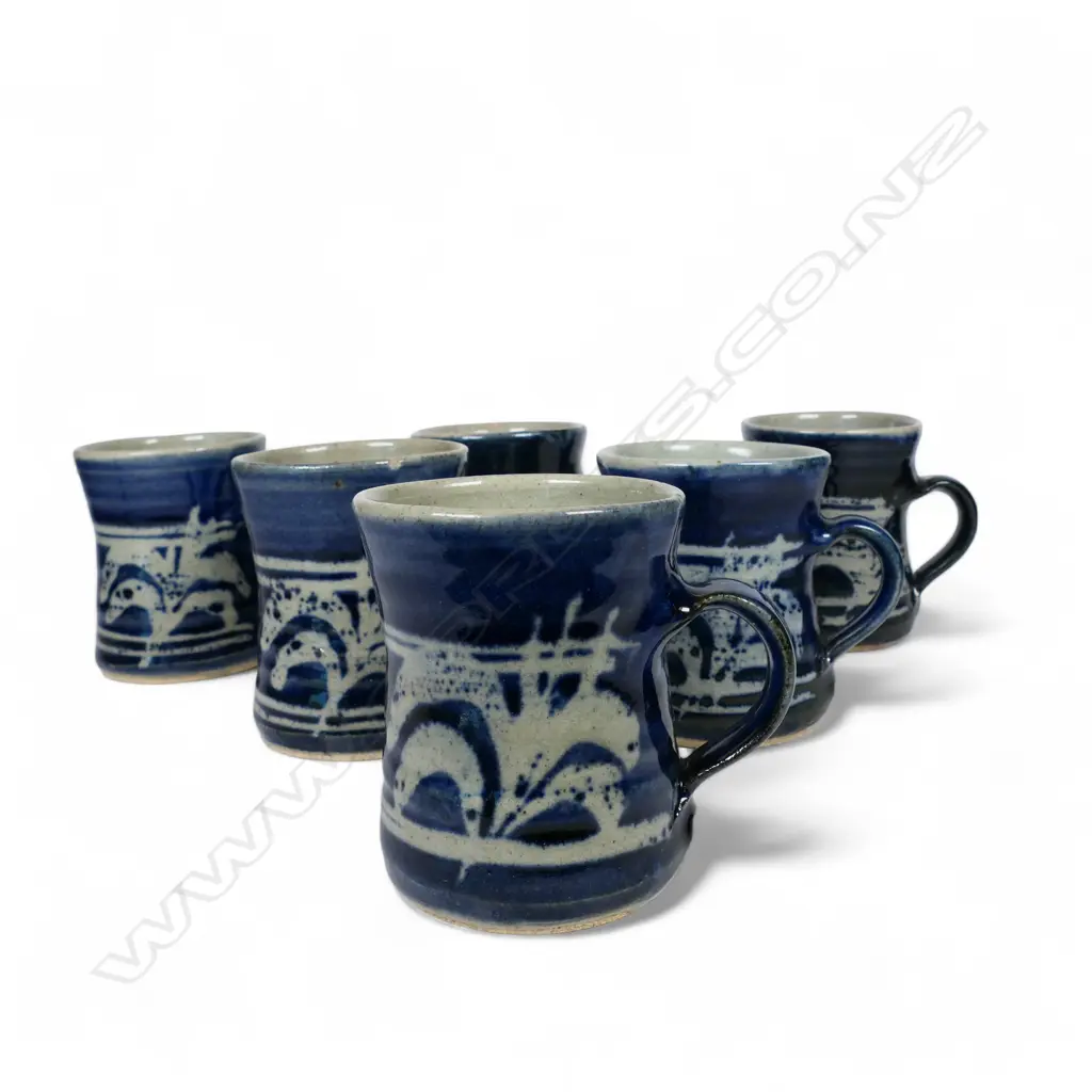 Mirek Smisek (1925-2013) six coffee mugs, Image 1++