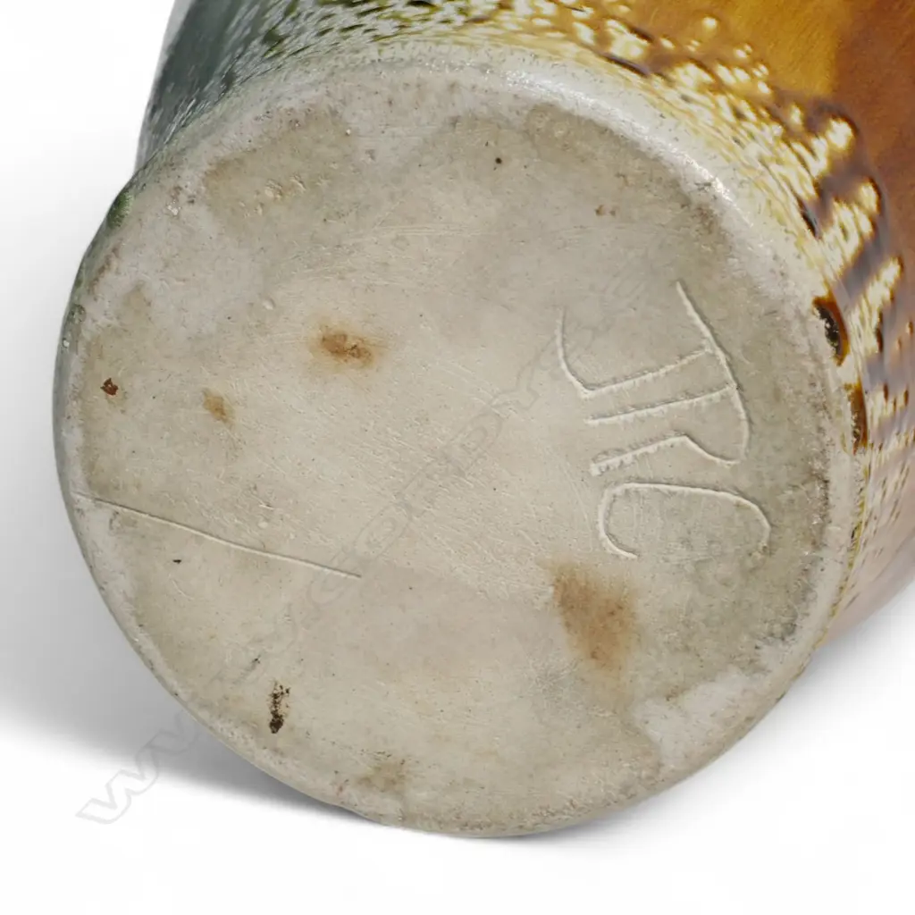 Roy Cowan (1918-2006) large stoneware salt glazed floor vase, Image 1++