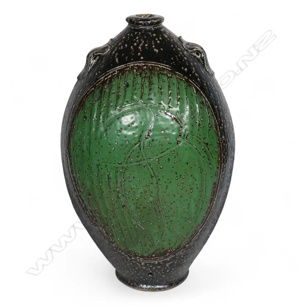 Peter Alger salt glazed floor vase, Image 1++