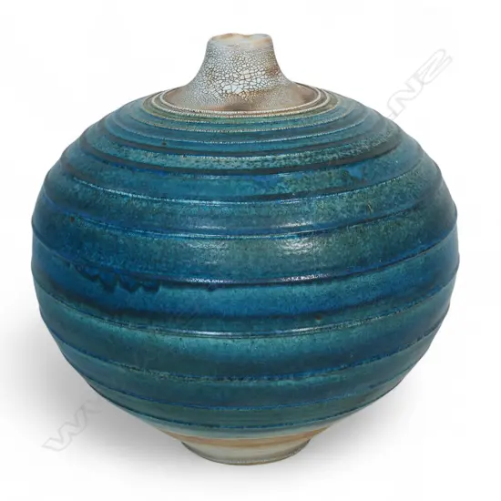 Greg Barron substantial floor vase,