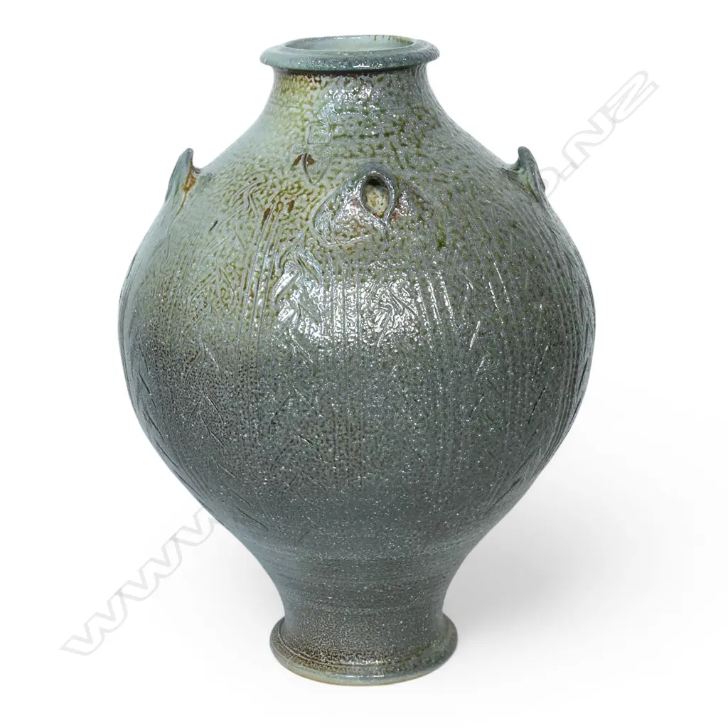 Greg Barron large floor standing baluster vase, Image 1++
