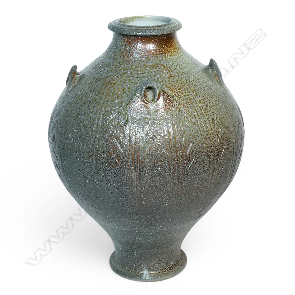 Greg Barron large floor standing baluster vase, Image 1++