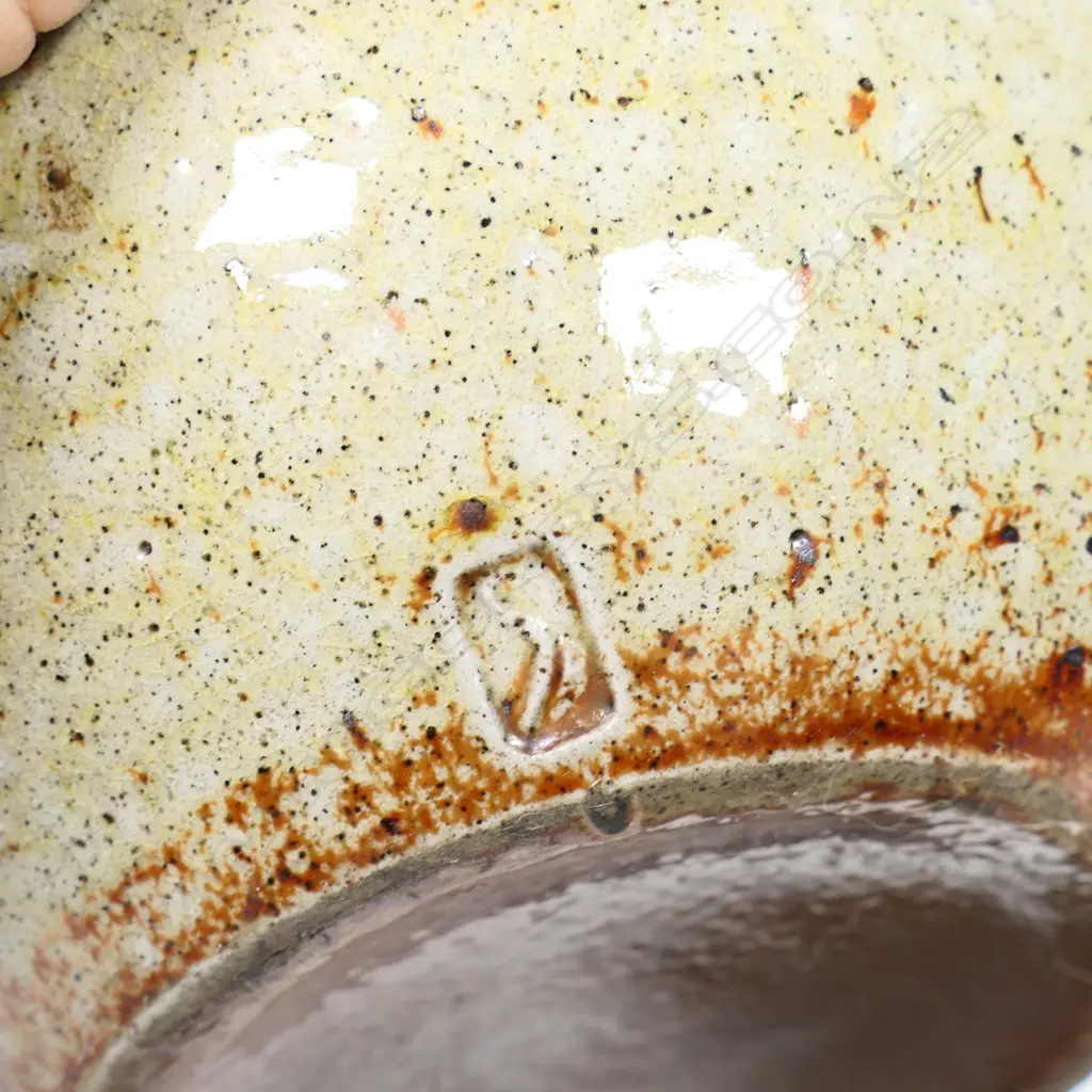 Peter Stichbury rare 1950's teapot fired at the Crum Brickworks, Image 1++