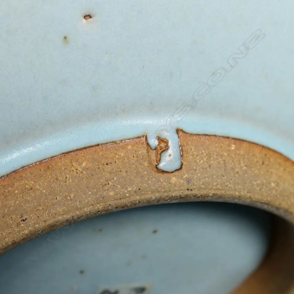 Peter Stichbury pale eggshell blue bowl, Image 1++