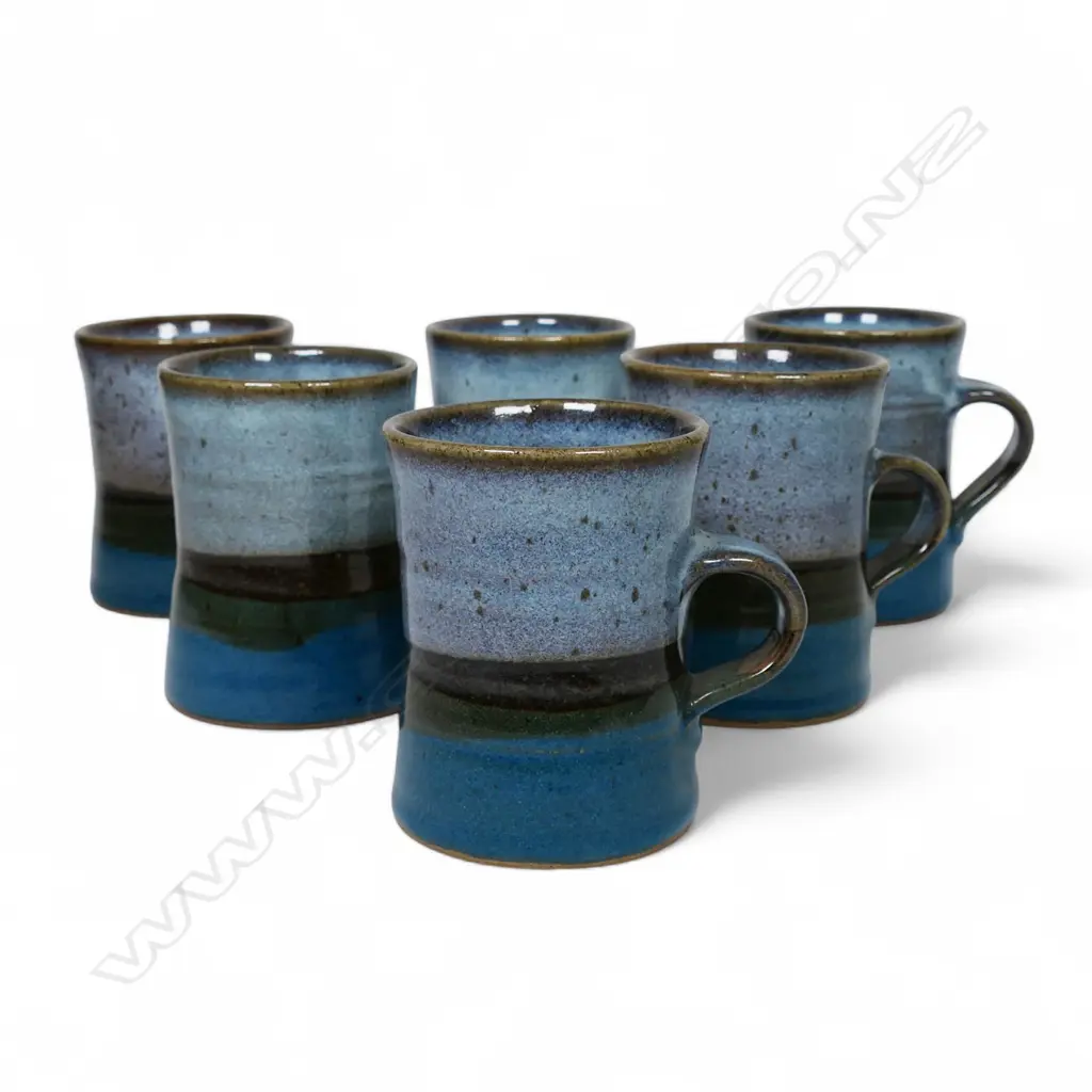 Peter Stichbury six coffee mugs, Image 1++