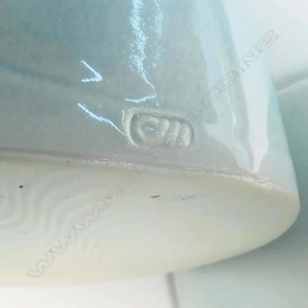 Chris Weaver eleven pieces blue celadon table ware, Image 1++