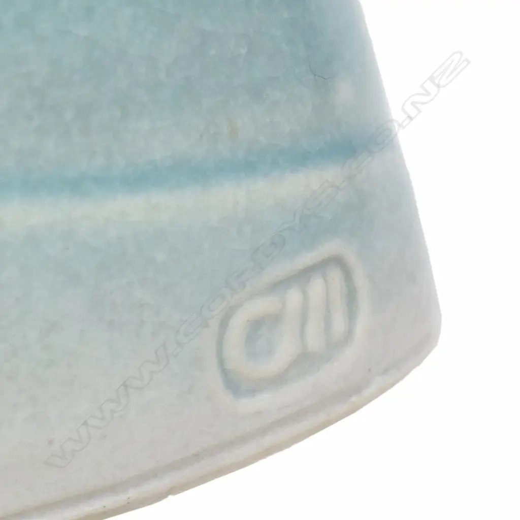 Chris Weaver five-piece blue celadon tea set, Image 1++