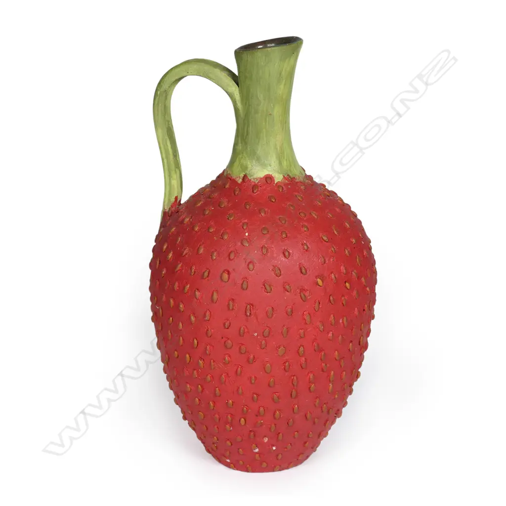 Katherine Smyth hand potted berry pitcher, Image 1++