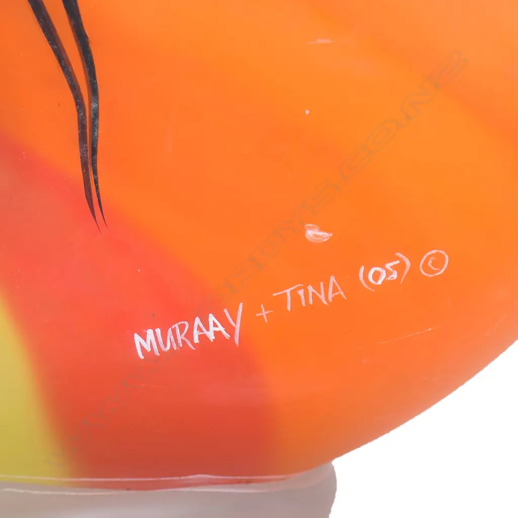 Tina Cooper sculptured glass centrepiece, Image 1++