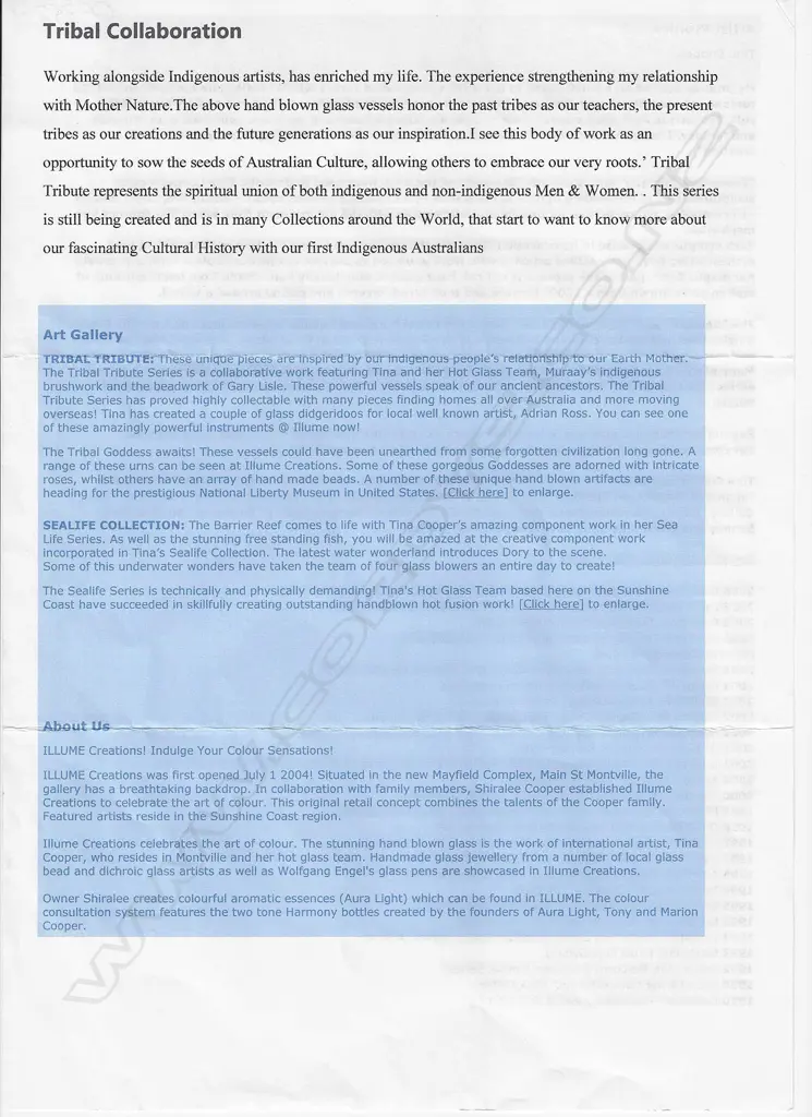 Tina Cooper sculptured glass centrepiece, Image 1++