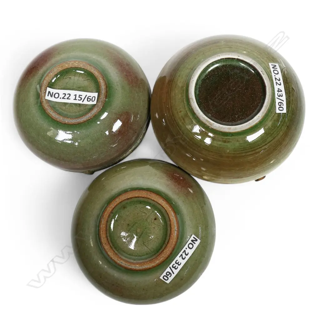 Keum Sun Lee three-disc shaped trinket dishes, Image 1++