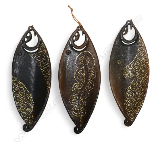 Keum Sun Lee three shallow dishes,