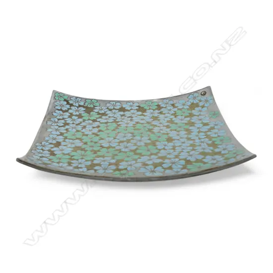 Keum Sun Lee square stoneware platter,