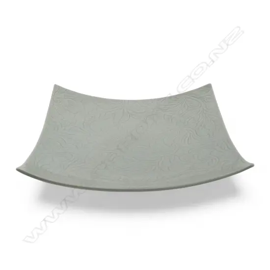 Keum Sun Lee square porcelain platter,