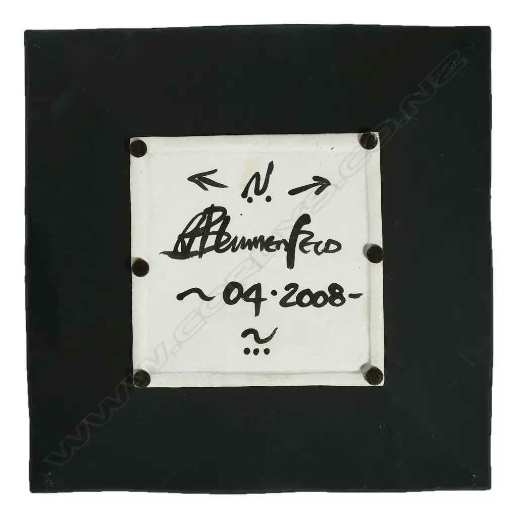 Rodney Blumenfeld (AU) square ceramic dish, Image 1++