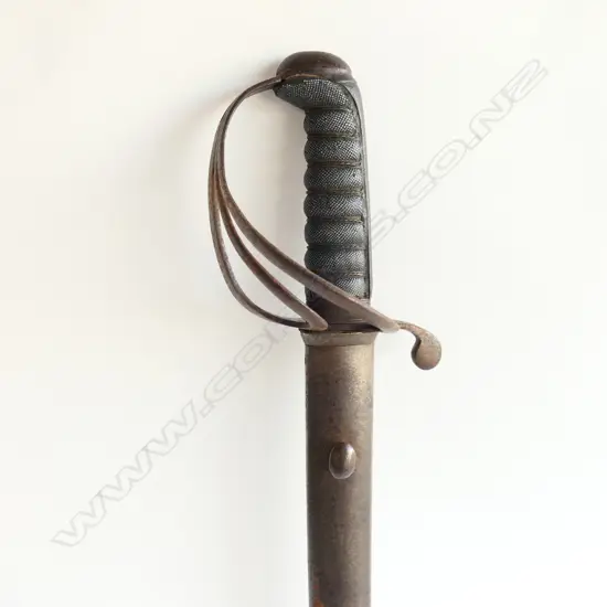 An 1821 pattern variant Light Calvary Officer's sword, of shorter length,
