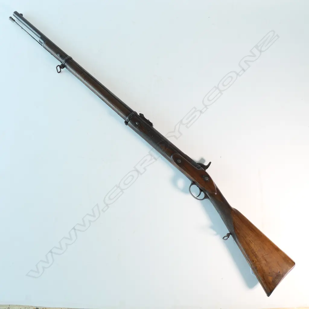 Enfield Volunteer Pattern 1853 Muzzle Loading Percussion Rifle .577 caliber- two-band- 33" barrel, Image 1++