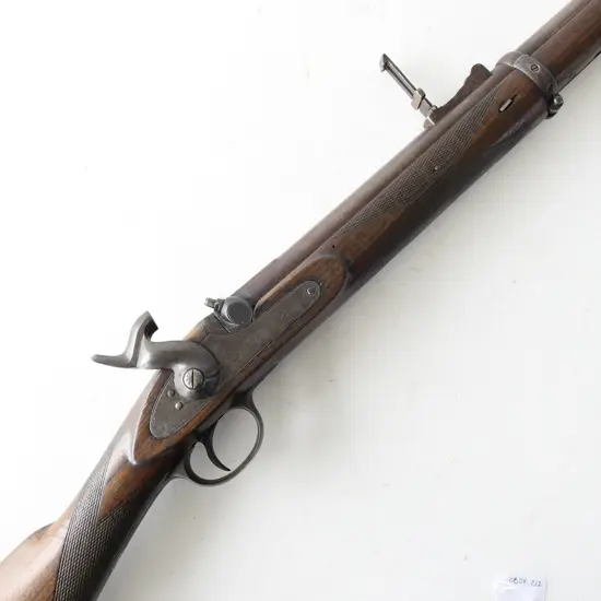 Enfield Volunteer Pattern 1853 Muzzle Loading Percussion Rifle .577 caliber- two-band- 33" barrel,