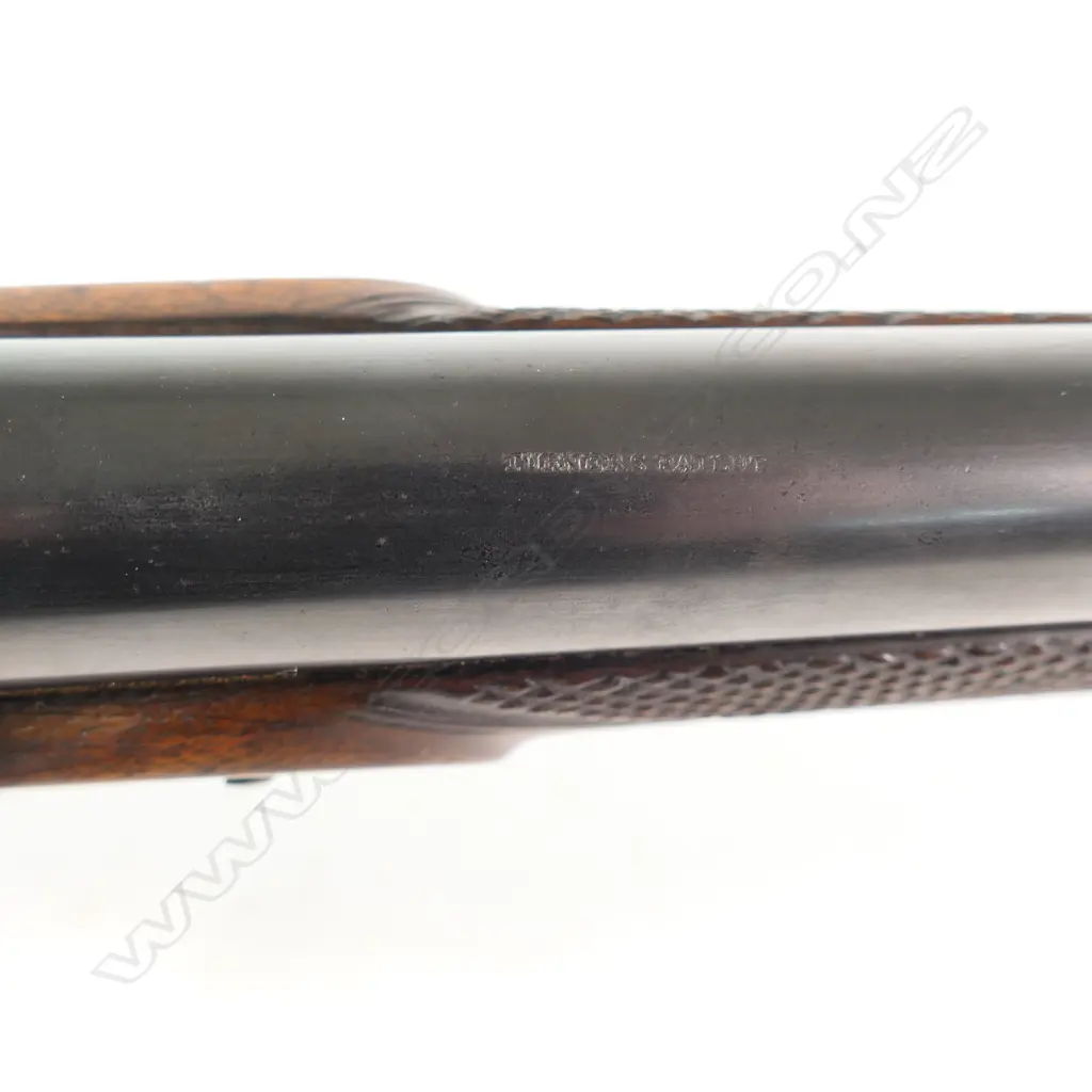 Volunteer Rifle Calibre .577, standard 1853 type pattern. 36" barrel marked ‘Turner's Patent' with very good bore. Barrel, lock and hammer well re-blued. Lock marked ‘Crown 1862’. Image 1++