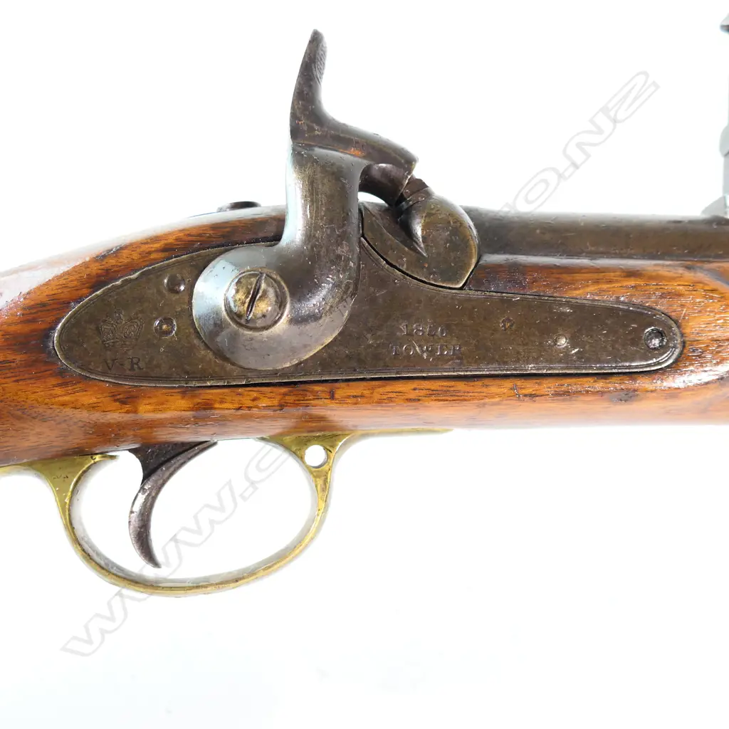 Enfield muzzle loading three-band Tower 1854.577 calibre rifle , Image 1++