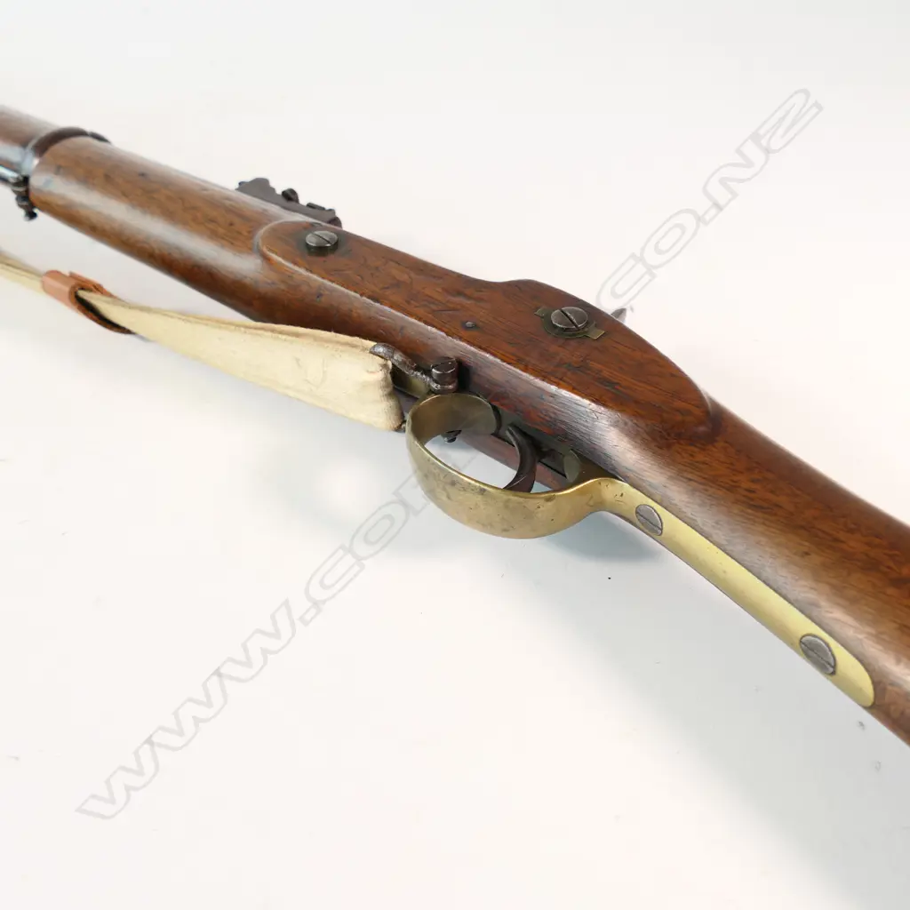 Enfield Three-band .577 calibre Rifle with a 39" replacement Parker Hale barrel. Image 1++