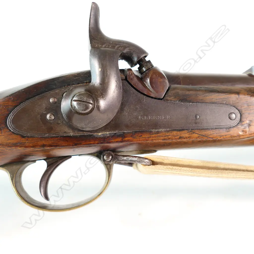 Enfield Three-band .577 calibre Rifle with a 39" replacement Parker Hale barrel. Image 1++