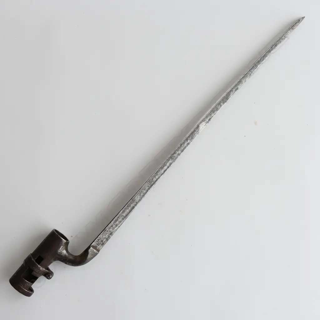 British 1853 Enfield Triangular Socket Bayonet, lightly cleaned Image 1++