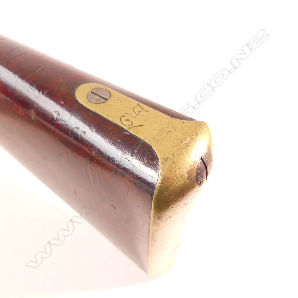 A scarce Enfield Pattern 1861 Rifled Cavalry Pattern Carbine, .577 caliber.  A scarce carbine as practically all production was returned to Enfield before issue for conversion to Snider System. Image 1++