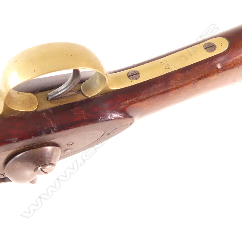 A scarce Enfield Pattern 1861 Rifled Cavalry Pattern Carbine, .577 caliber.  A scarce carbine as practically all production was returned to Enfield before issue for conversion to Snider System. Image 1++