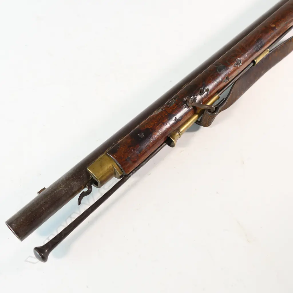 11 bore 1852 Pattern Sappers & Miners muzzle loading percussion smooth bore carbine. Lock marked ‘C H Oilks, Tower Hill, London’. Image 1++
