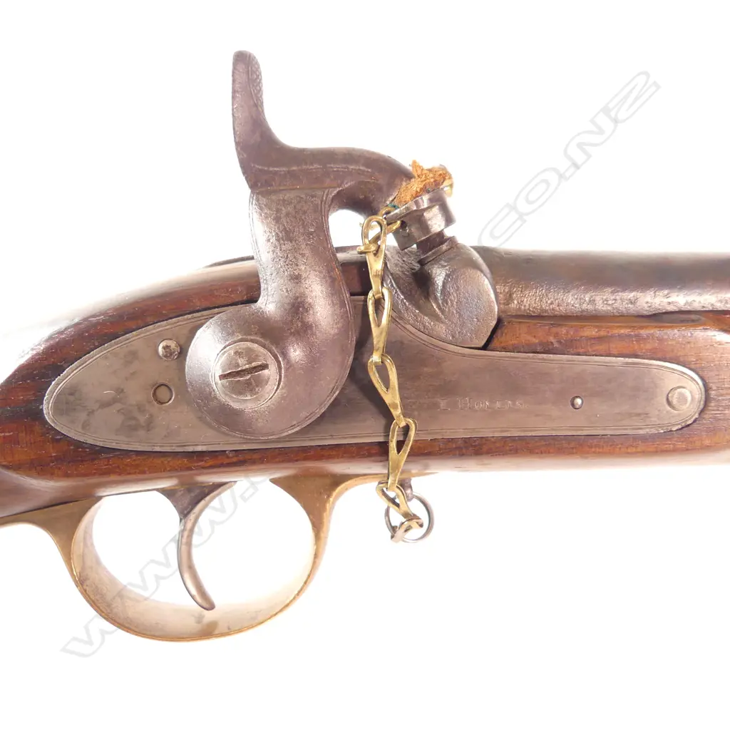 British Service Pattern 1858 Percussion Naval Rifle, .577 calibre., two-band fitted 28¾" barrel, Image 1++