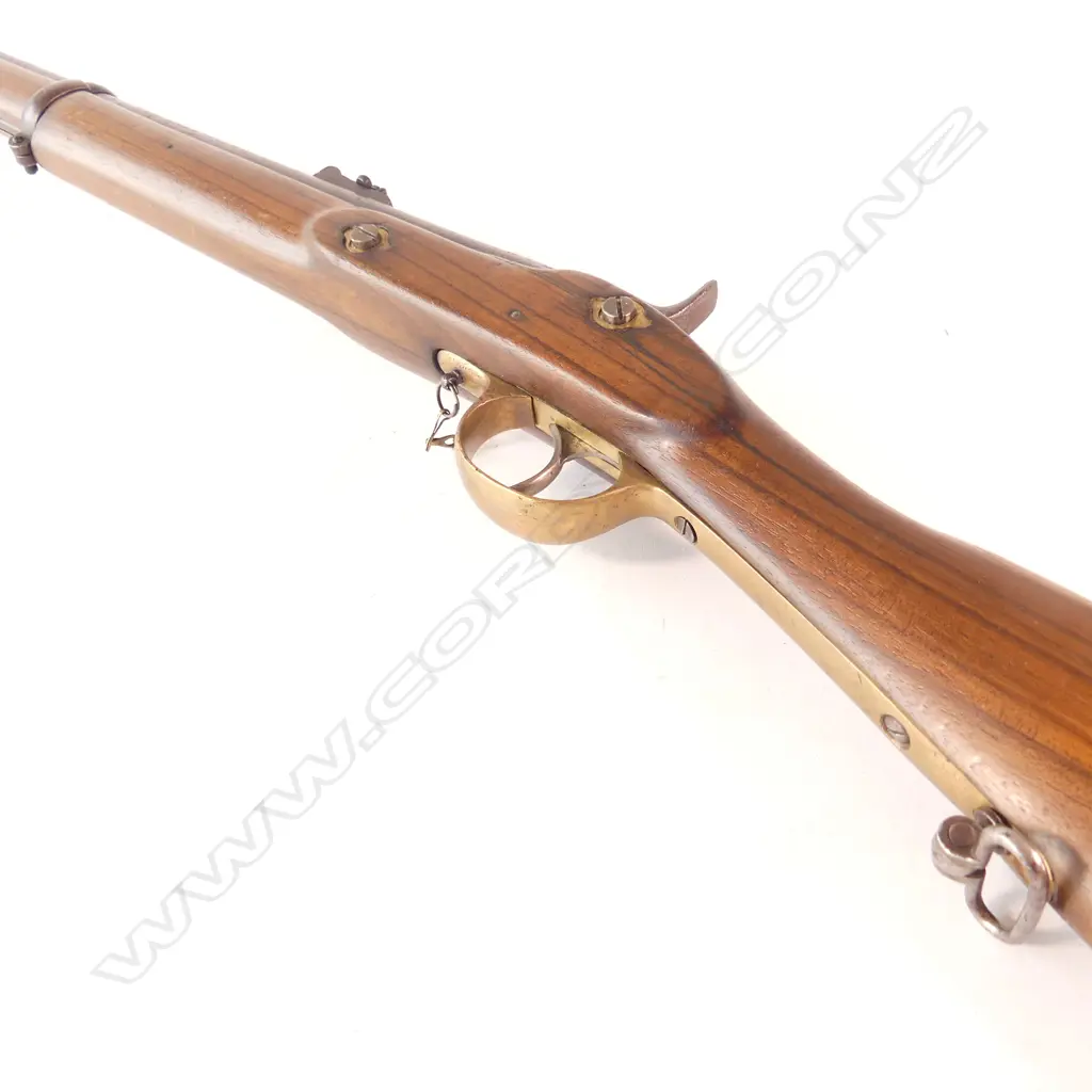 British Service Pattern 1858 Percussion Naval Rifle, .577 calibre., two-band fitted 28¾" barrel, Image 1++