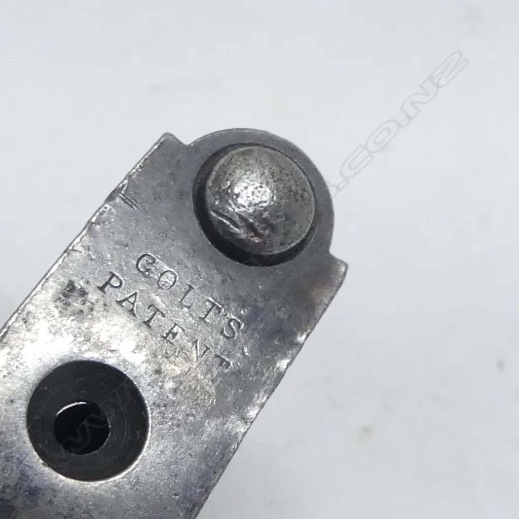 A Colt's Patent .36 caliber steel mould for round ball and conical bullet. Good condition. Image 1++