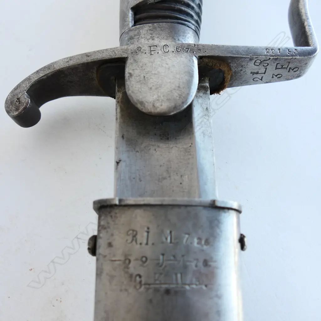 A scarce Pattern 1796 Light Cavalry Trooper's sabre with steel scabbard.  With heavy 33" (825mm) blade, Image 1++