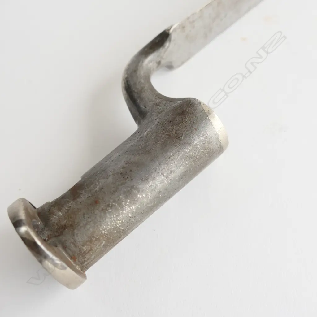 British Pattern 1842 Socket Bayonet, to fit Sergeant's musket, good cleaned condition, No scabbard. Image 1++