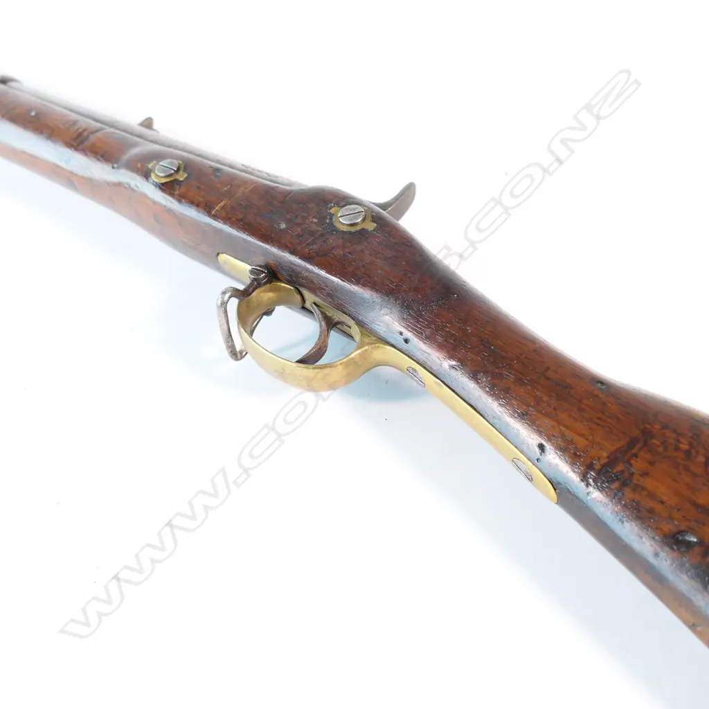 Enfield three-band percussion. Rifle, calibre .577. Lock with 'Crown over VR'  and '1859 Tower'. Image 1++