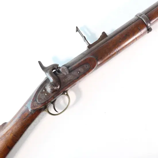 Enfield Pattern 1853, Three-band .577 calibre, percussion rifle.