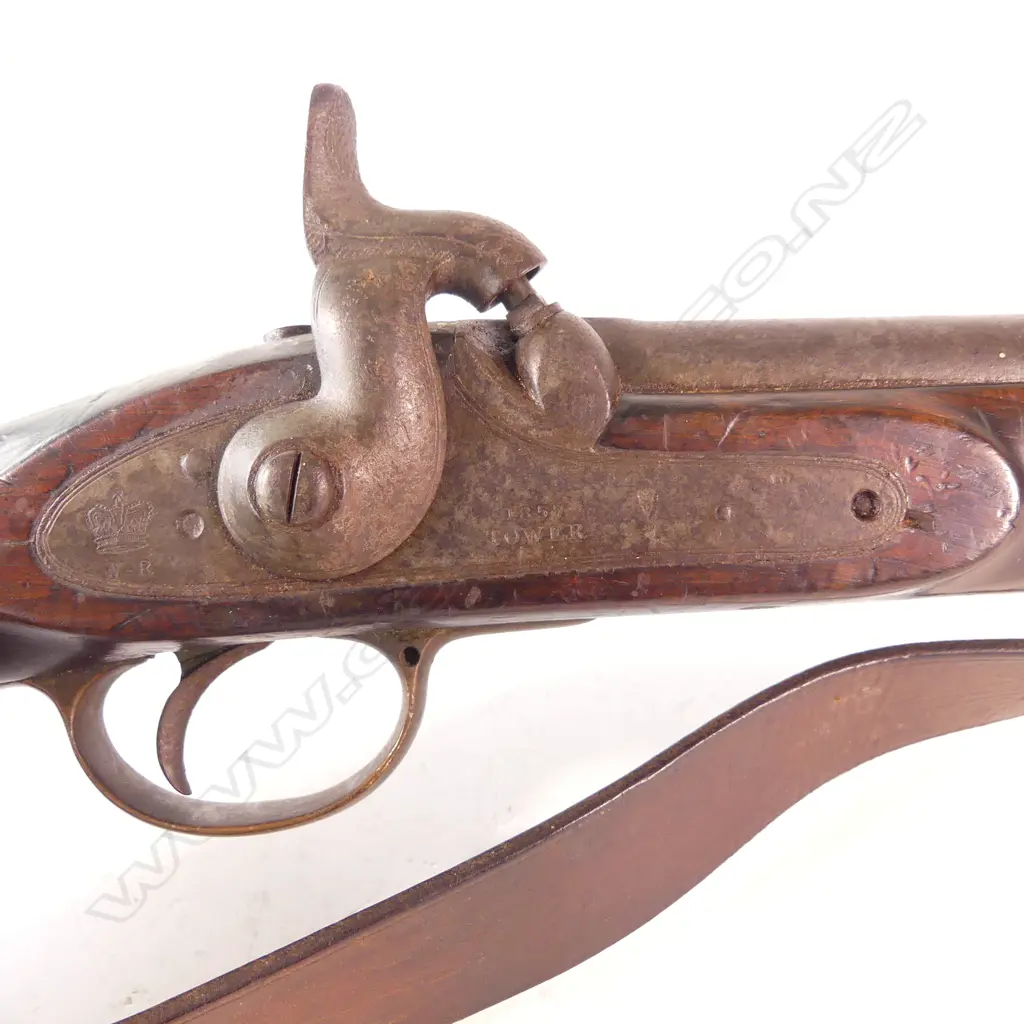 Enfield Pattern 1856 Carbine, .577 calibre, lock marked ‘1857 Tower’, Image 1++