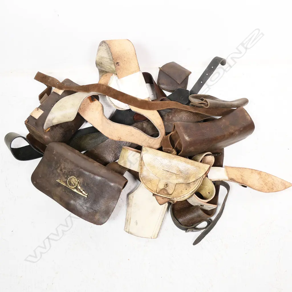 Replica belts and cartridge pouches, ex River Queen movie props Image 1++