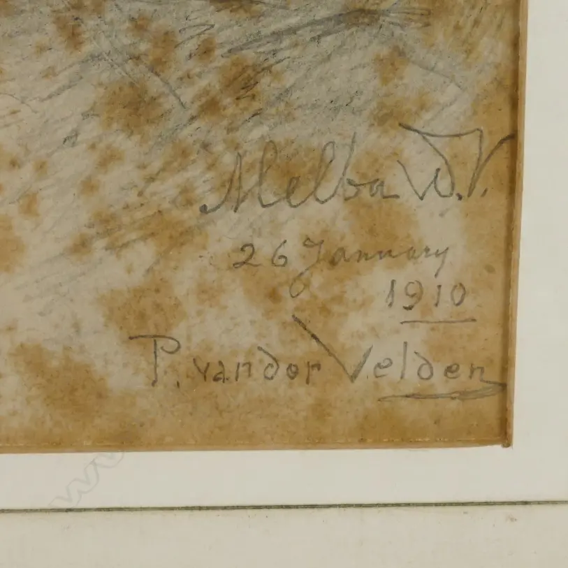 Two works by Petrus van der Velden Image 1++