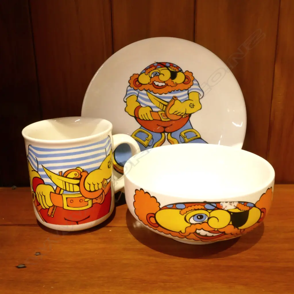 C/LYNN PIRATE PETE BREAKFAST SET (3 PCS) Image 1++